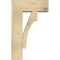 Ekena Millwork Westlake Block Rough Sawn Bracket w/ Offset Brace, Douglas Fir, 8"W x 20"D x 32"H BKT0806X20X32WTL05RDF - alternate 3
